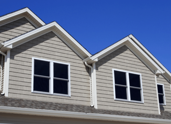 Image: Siding on Home