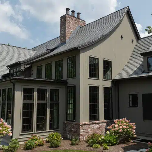 Image: DaVinci Synthetic Slate Roof-Gray sloped