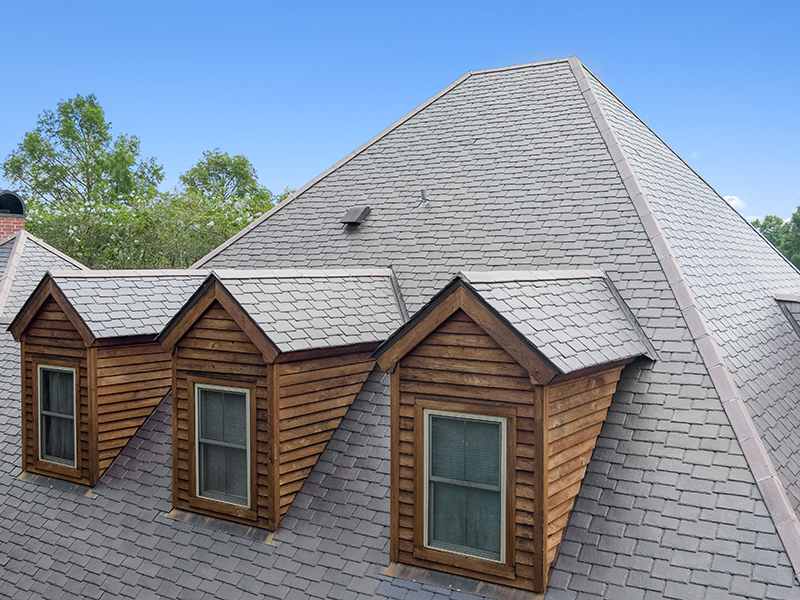 Image: EcoStar Majestic Slate Color Chestnut Brown