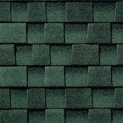 Image: GAF Timberline HDZ Shingle Color Hunter Green