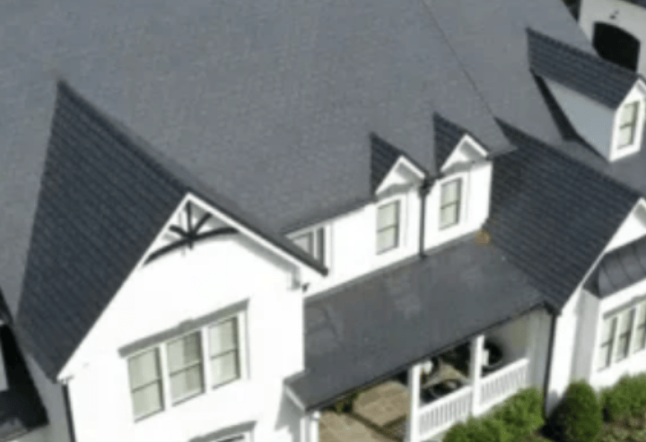 Image: House with grey roof 